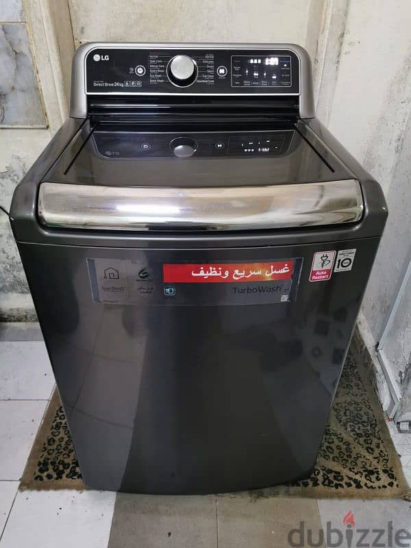 LG 24 KG AUTOMATIC WASHING MACHINE FOR SELL CALL NOW 70577993 0