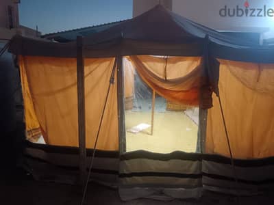 tent for sale 4x4 new خيمة بشكل مجلس الشعر 4x4