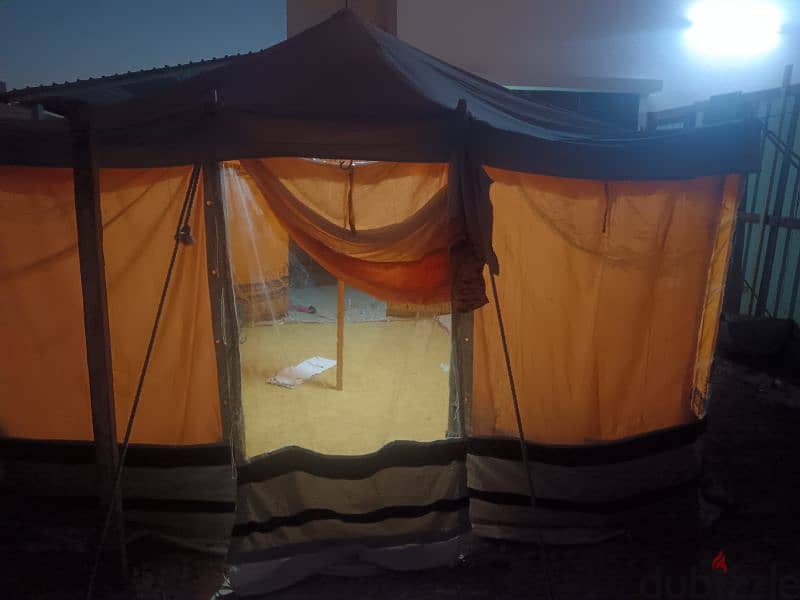 tent for sale 4x4 new خيمة بشكل مجلس الشعر 4x4 1