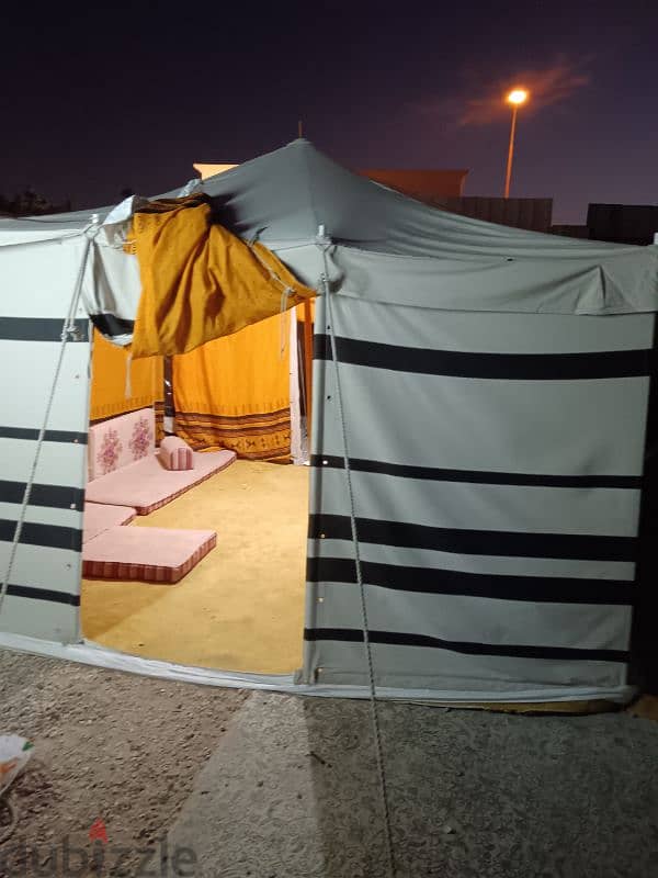 tent for sale 4x4 new خيمة بشكل مجلس الشعر 4x4 4