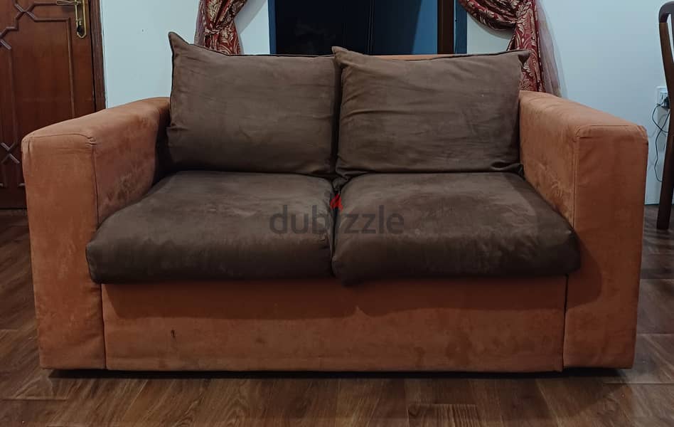 Bedroom set,  Dinig table and Sofa + 6