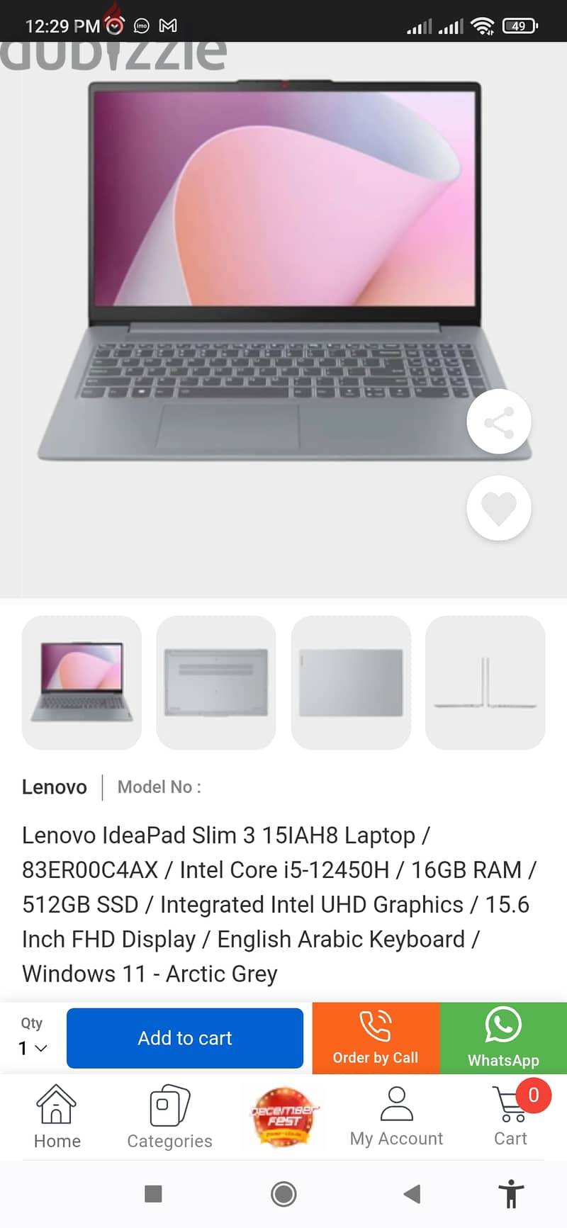 Lenovo IdeaPad Slim 3 4