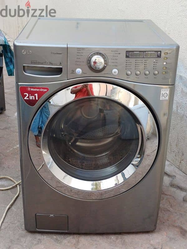 LG 17/9 KG AUTOMATIC WASHING MACHINE FOR SELL CALL ME 70577993 0