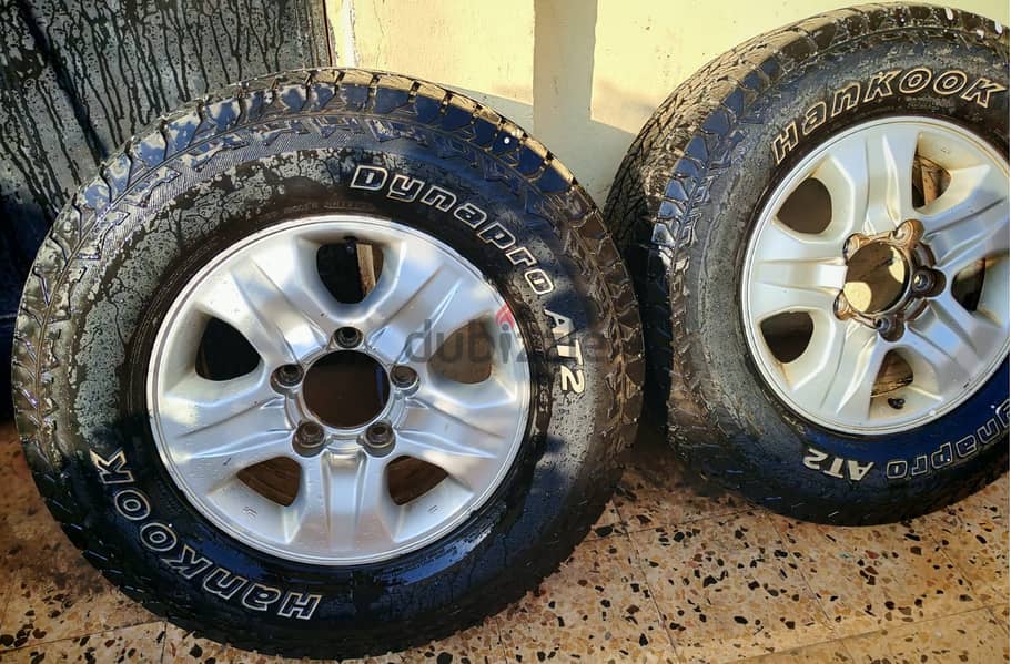 Original Japan made Hankook Rim with Tyres 1