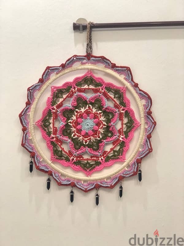 Crochet “Connie’s Ray of Hope” Mandala 0