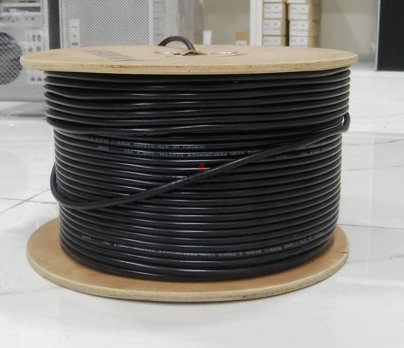 COAXIAL CABLE  NORDEN Brand   Model = RG59/U COAXIAL CABLE  263mtr 2