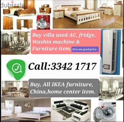 we buy villa used furniture full & home Application Ac spite Acwindow.