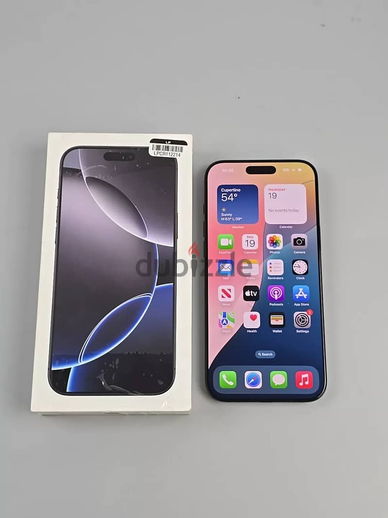 Black Titanium Apple iPhone 16 Pro Max 512GB  WhatsApp : +1 7144191773 1