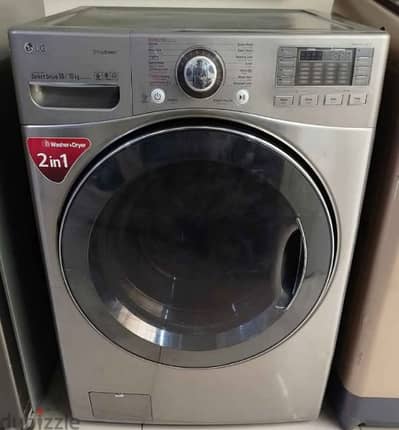 LG 18/10 KG AUTOMATIC WASHING MACHINE FOR SELL CALL ME 70577993