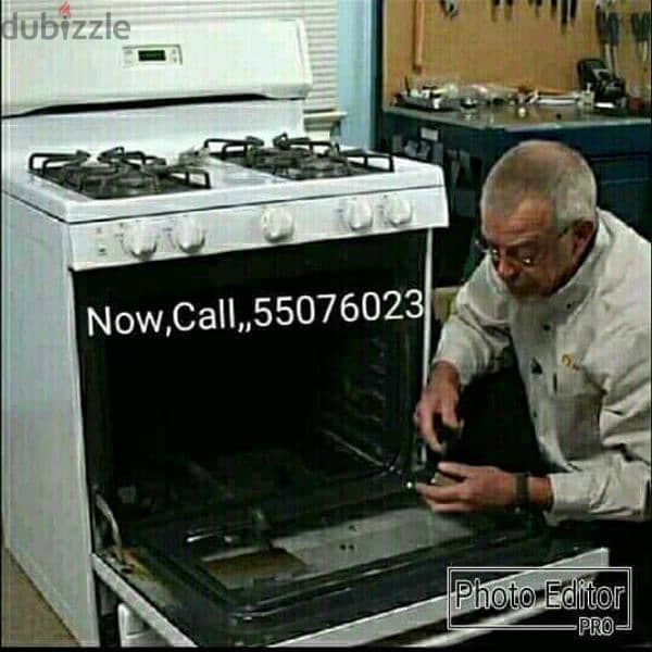 gas oven and cooking rang  repair and Service  Call:55564206 whatsapp 3