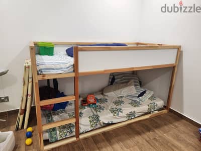 Ikea reversible bunk bed . . mattresses FREE