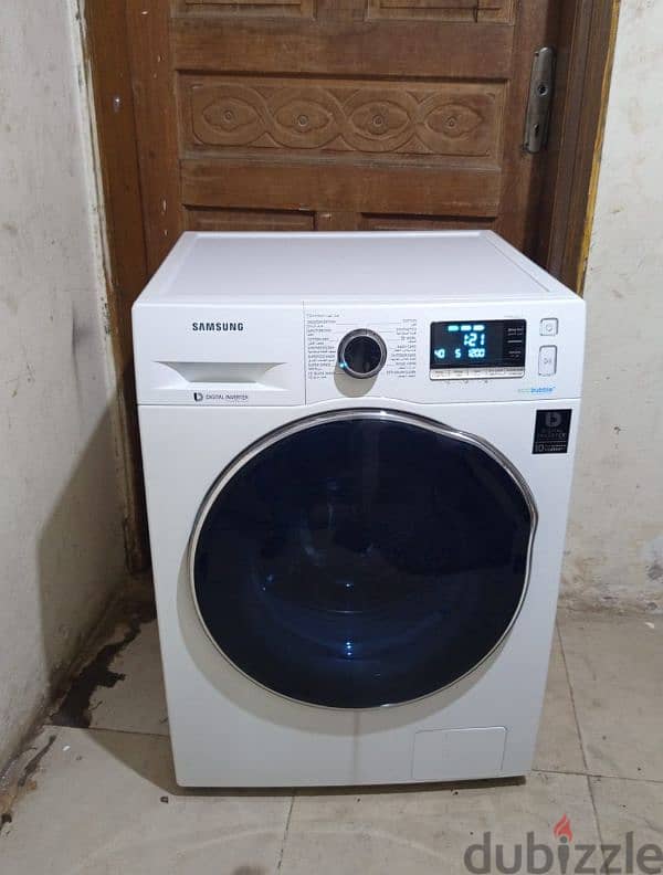 SAMSUNG 8/6 KG AUTOMATIC WASHING MACHINE FOR SELL CALL ME 70577993 0