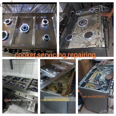 gas Coockar and service repair please call my no caII,me,55076023