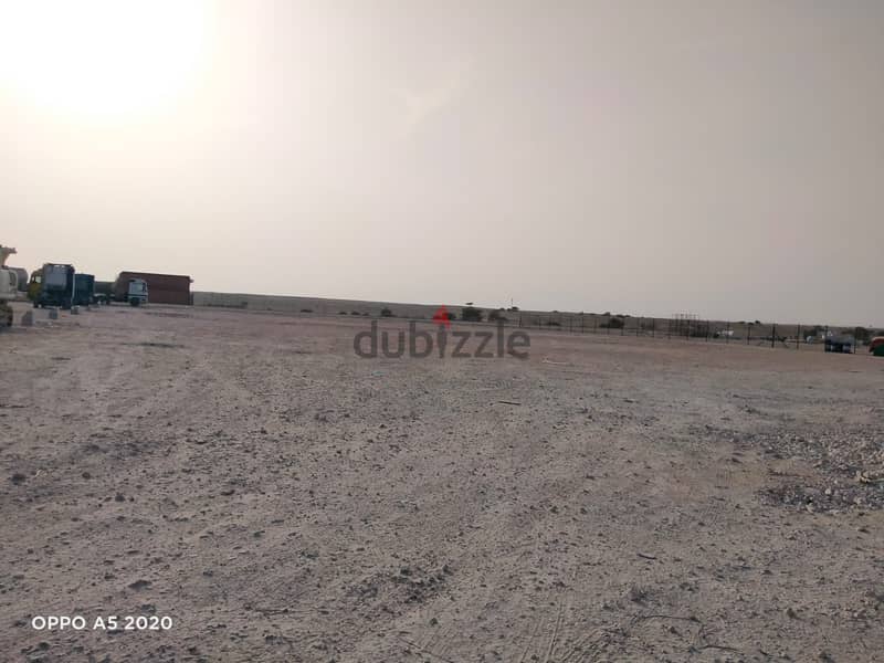 Open land yard for rent in Karrana, Mekanis ( Salwa road ) 2