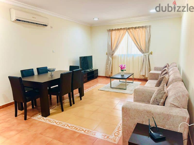 NO COMMISSION - Fully Furnished 3 BHK Near Corniche 5