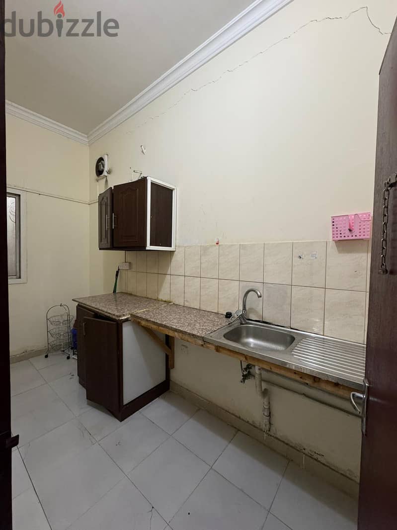 semi furnished 1BHK Family accommodation in new vill compound 3