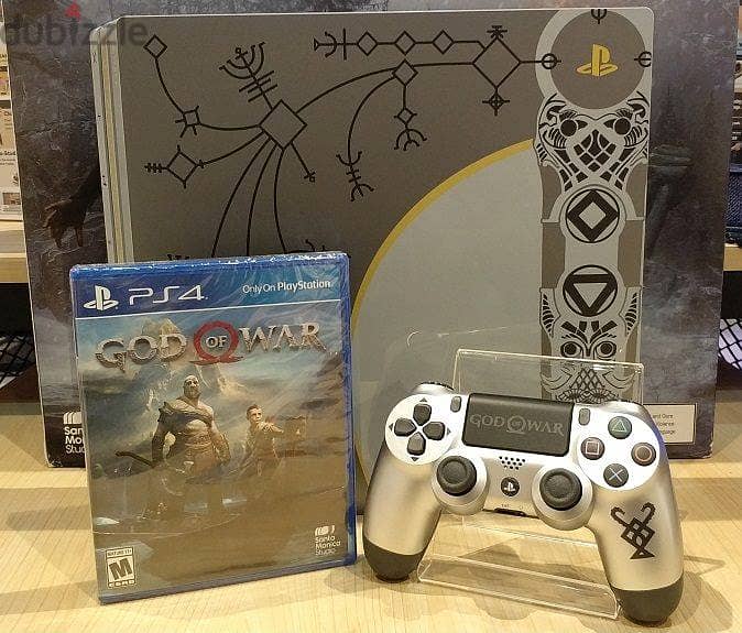 Ps4 pro console God Of War Edition 1tb CiB With Extra Controller And 1