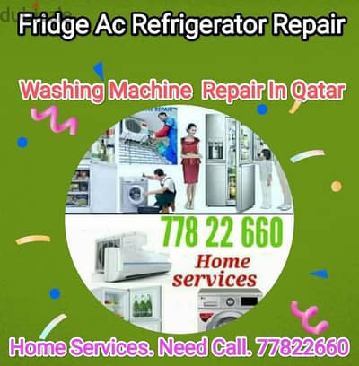 Washing Machine Ac Refrigerator  Repair 77822660