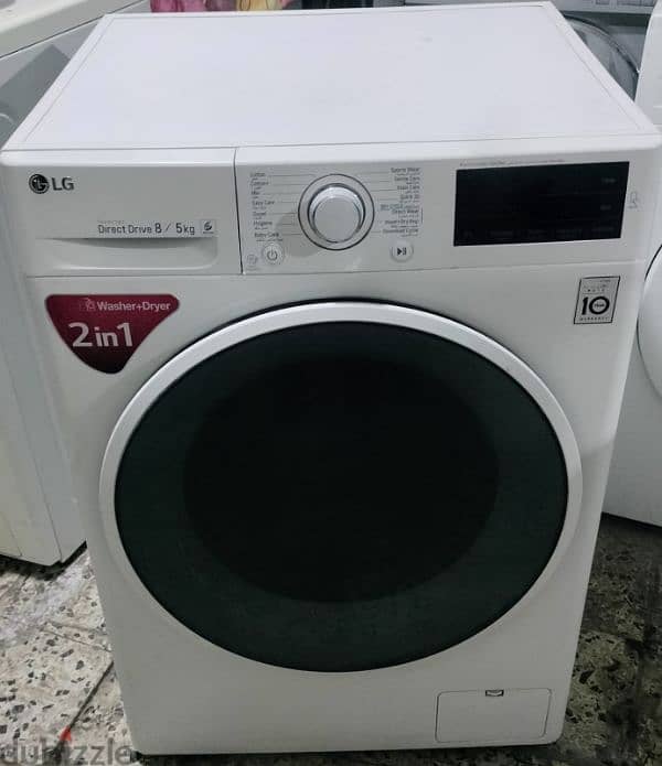 Lg 8/5. kg Washing machine for sale good quality call me. 70697610 0