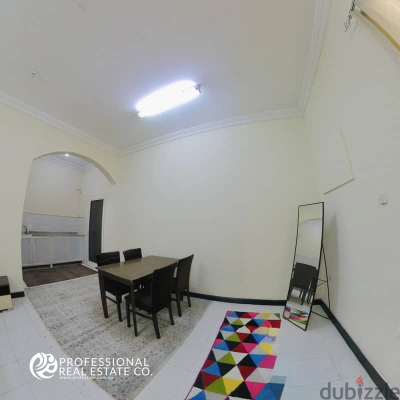 Semi Furnished | Studio Type Part of A Villa in Umm Lekhba 2