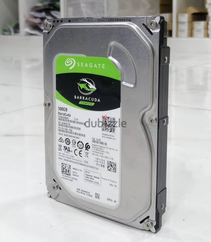 500GB Hard Disk SEAGATE Brand 2