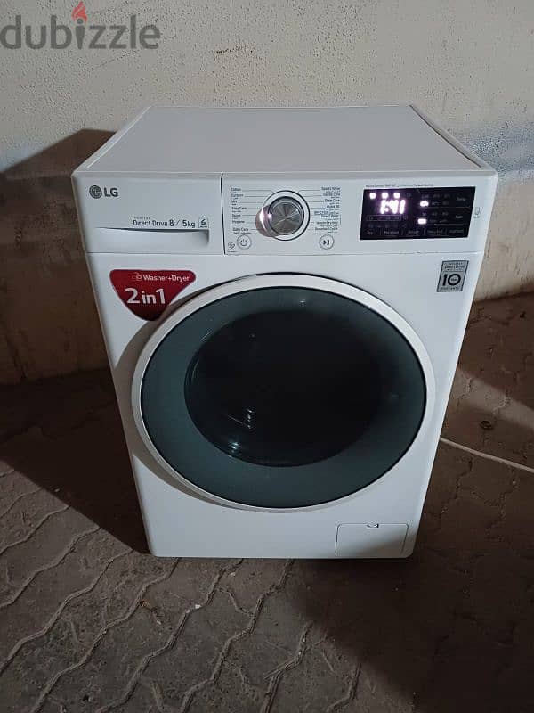 Lg 8/5 kg Automatic Washing Machine For Sell Call me 70577993 0