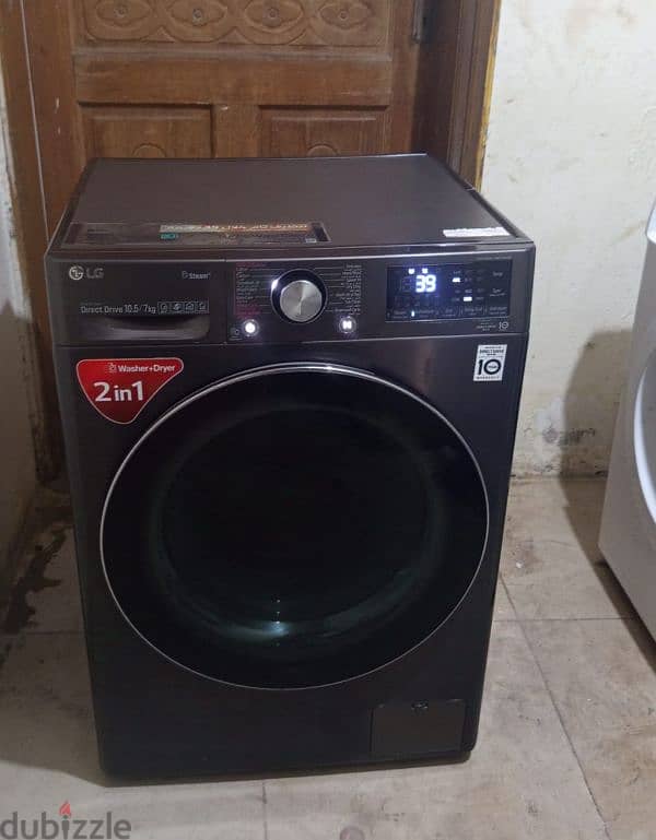 Lg 10.5/7 Kg Automatic Washing Machine For Sell Call me 70577993 0