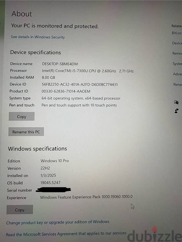 Microsoft Surface Book 2, 13.5”, i5, 8GB RAM, 256GB, Windows 10 Pro 1