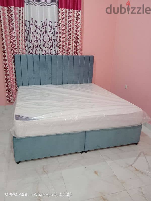 Divan Box With Spring Mattress Brand New 10