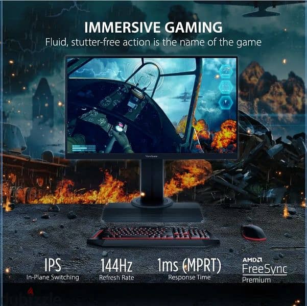 27'' ViewSonic XG2705 Gaming Monitor - Like New for QAR 800! 3