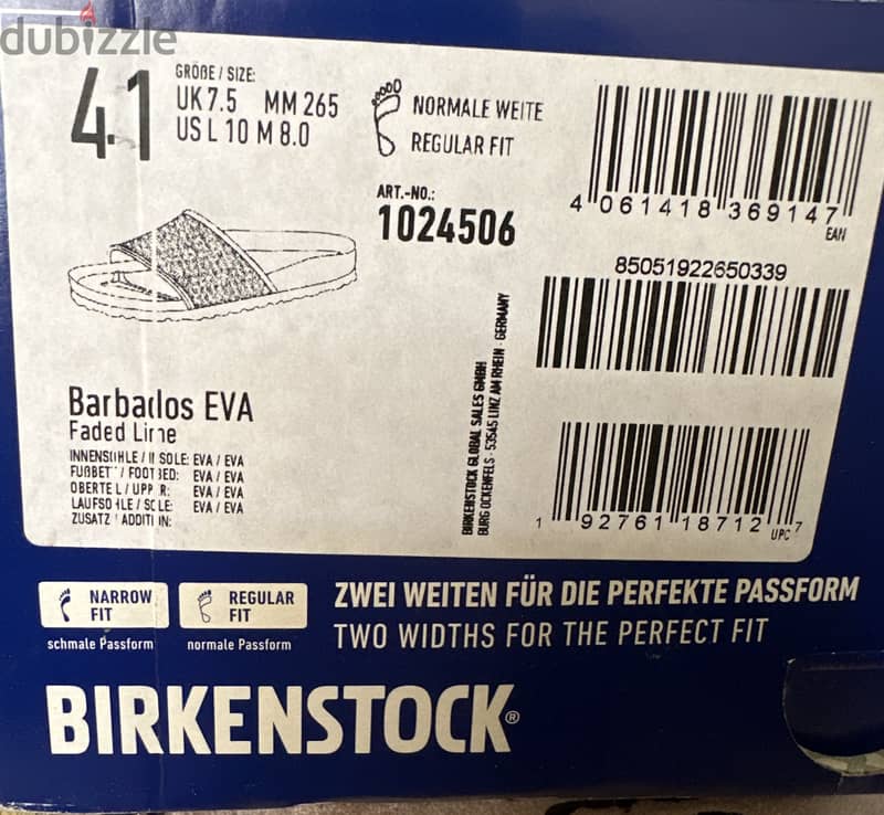 Brand new Birkenstock for sale . Birkenstock Barbados EVA (Faded Lime 1