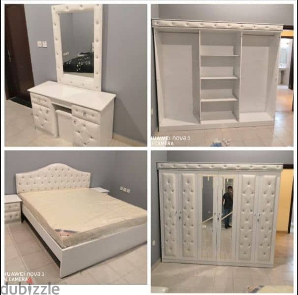 full Bedroom set, with free home delivery, free Assembly 1