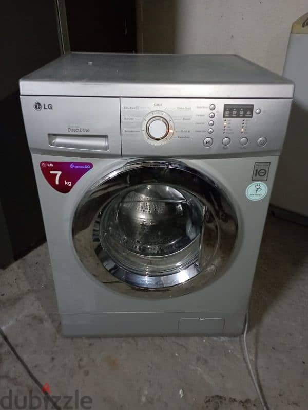 Lg 7 Kg Good Condition Running Washing Machine For Sale 0