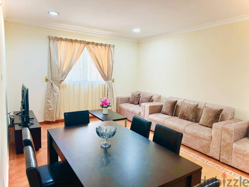 NO COMMISSION - Fully Furnished 2 BHK Near Museum at Corniche 0