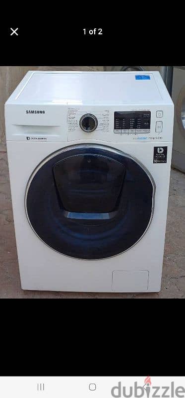 Samsung 7/5. kg Washing machine for sale good quality call me. 70697610 0