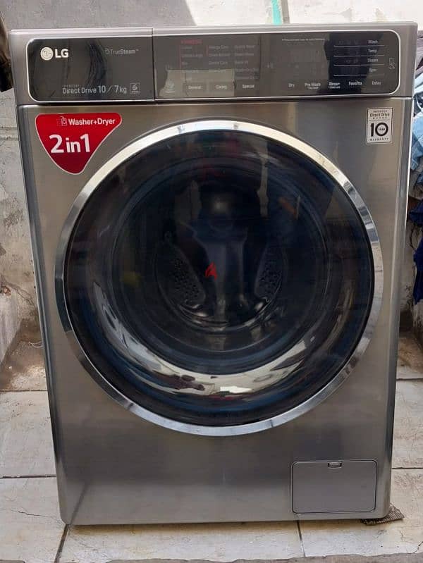 LG 10/7 KG AUTOMATIC WASHING MACHINE FOR SELL CALL ME 70577993 0