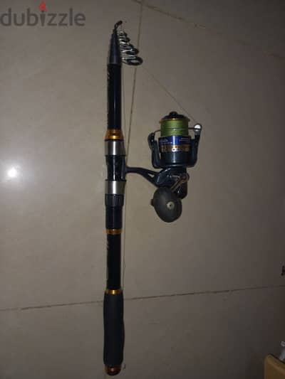 sougayilang fishing rod with korean spinning reel