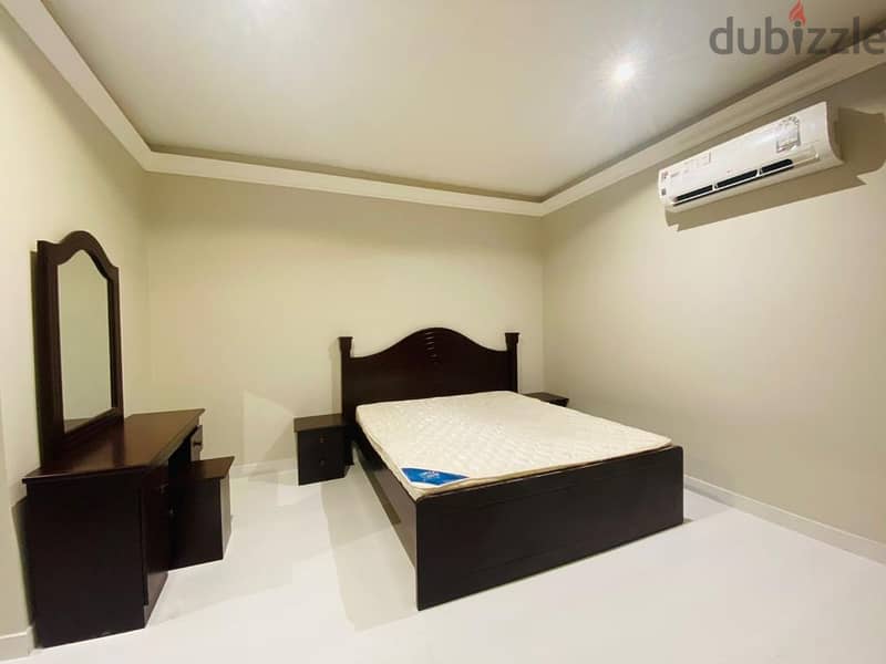 F. F room with attached bathroom for rent near Al Doha Al Jadeeda metr 1