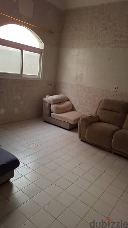 Studio Semi furnished Room for rent in Al wukhair behind Al maha clinc 1