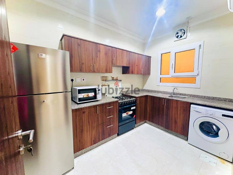 NO COMMISSION - FULLY FURNISHED 2 BHK FLAT IN - WAKRAH ! 5