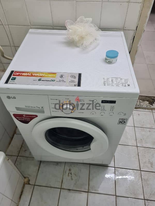 LG washing machine 7kg 2