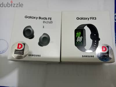 Samsung Earbuds FE + Samsung watch Fit3