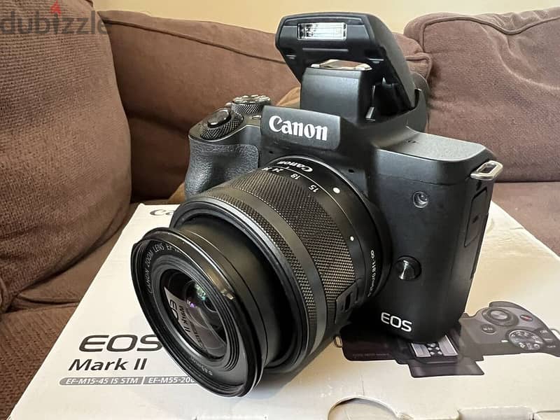 Canon E O S M 50 Mark II Mirrorless 15-45mm Lens 0