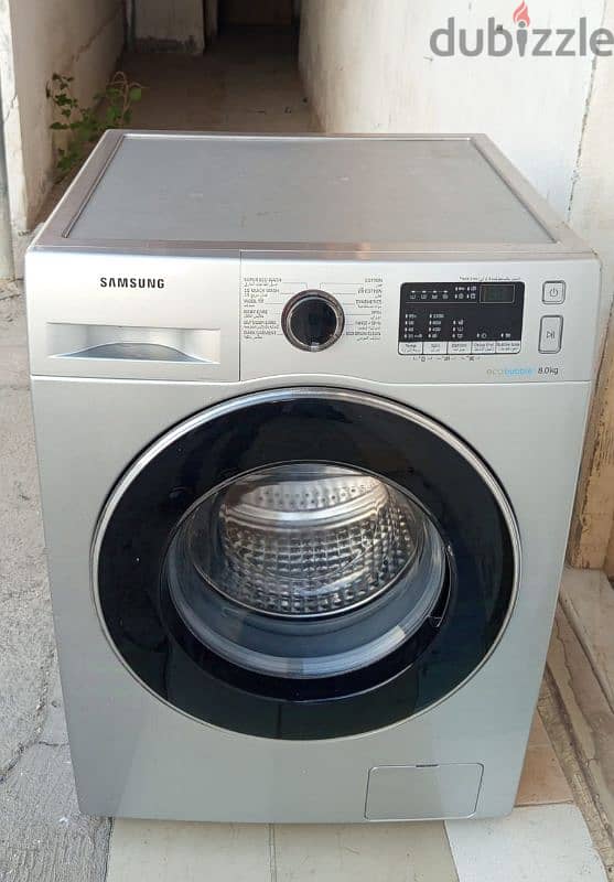 SAMSUNG 8 KG AUTOMATIC WASHING MACHINE FOR SELL CALL ME 70577993 0