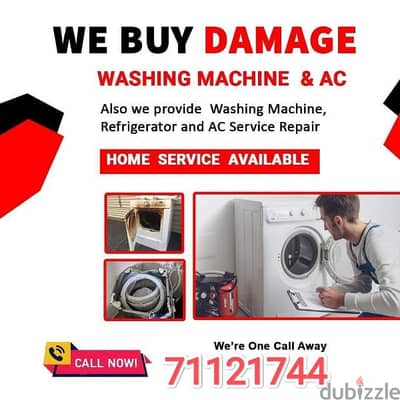 I Buy Damage Not Working Washing Machine