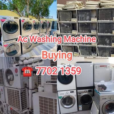 I Buy Damage Not Working Washing Machine & Ac