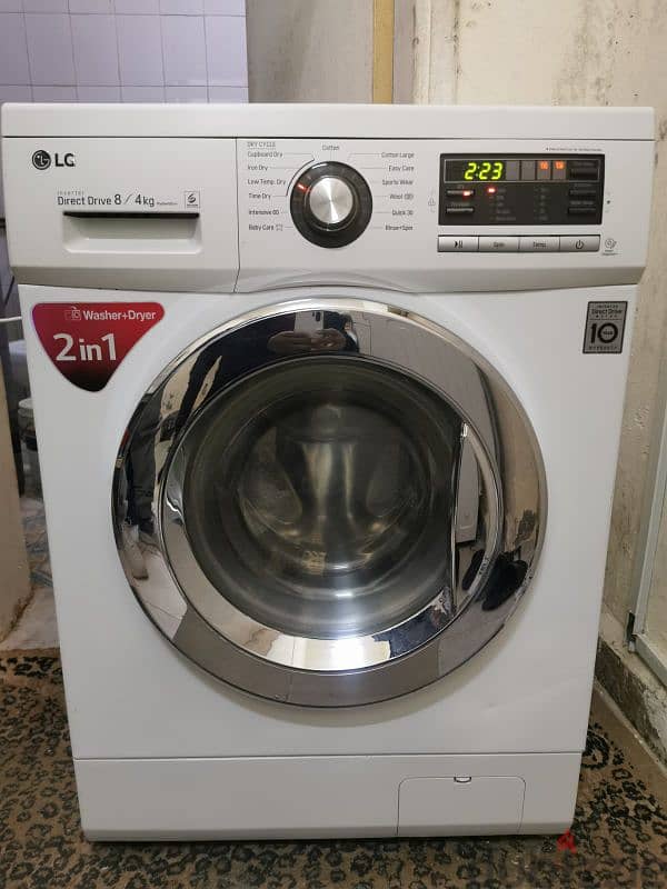 Lg 8/4. kg Washing machine for sale good quality call me. 70697610 0