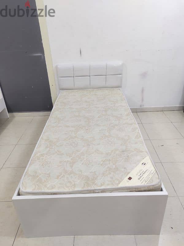 single bed with mattress for sale 1