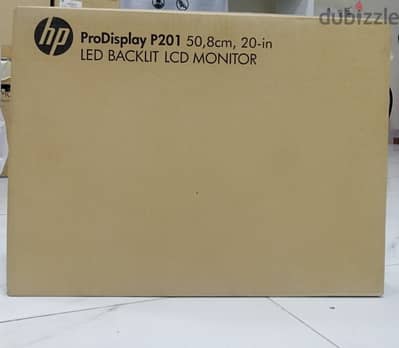  Brand New HP ProDisplay P201 LED Monitor