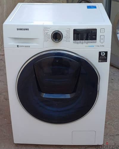 SAMSUNG 7/5 KG AUTOMATIC WASHING MACHINE FOR SELL CALL ME 70577993